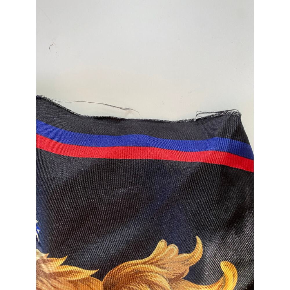 80s vintage silk scarf - Picture 7 of 7